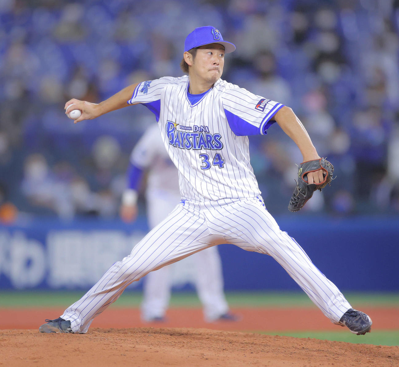 DeNA平田真吾（2021年10月26日撮影）