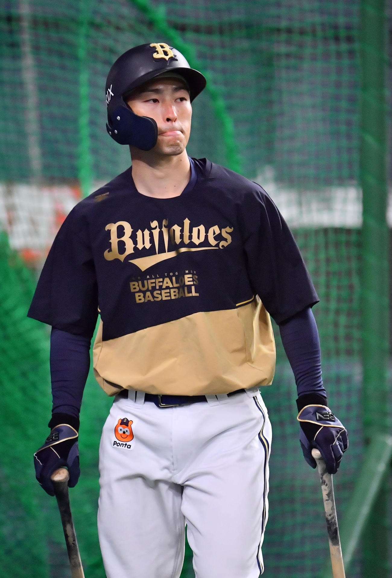 オリックス福田周平（2021年3月2日撮影）