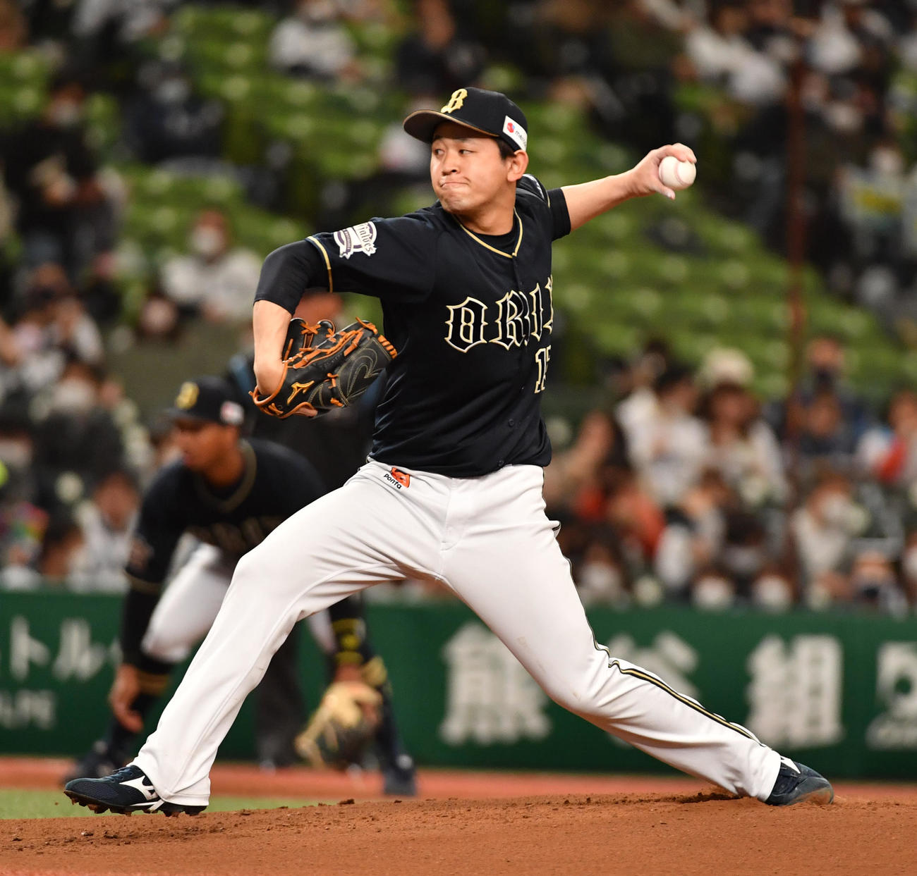 西武対オリックス　先発したオリックス宮城（撮影・柴田隆二）