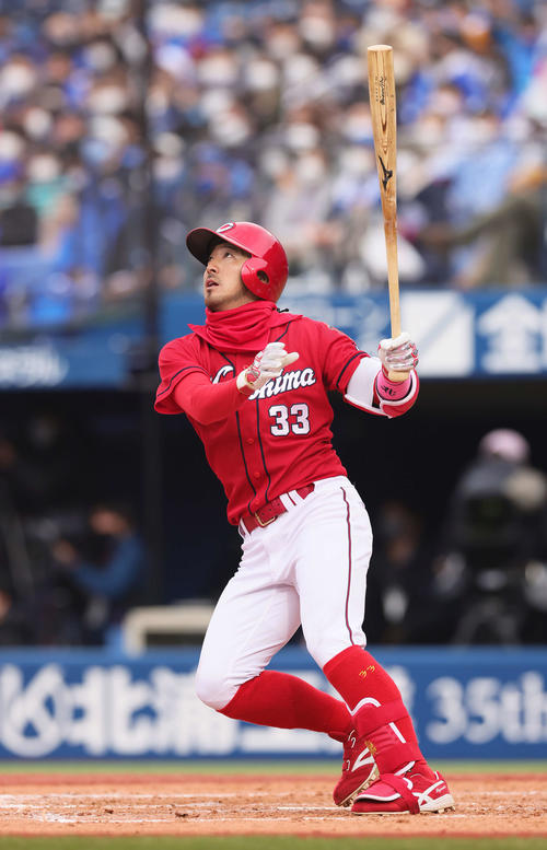 広島】犠打だ好守だ初弾だ！菊池涼介がセ初の開幕2戦連続2桁得点貢献