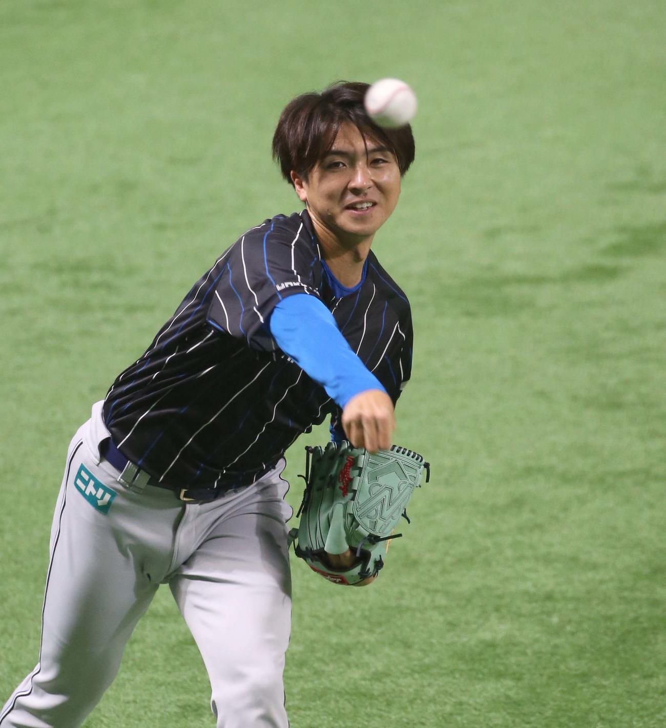ホーム開幕で先発予定の日本ハム上沢