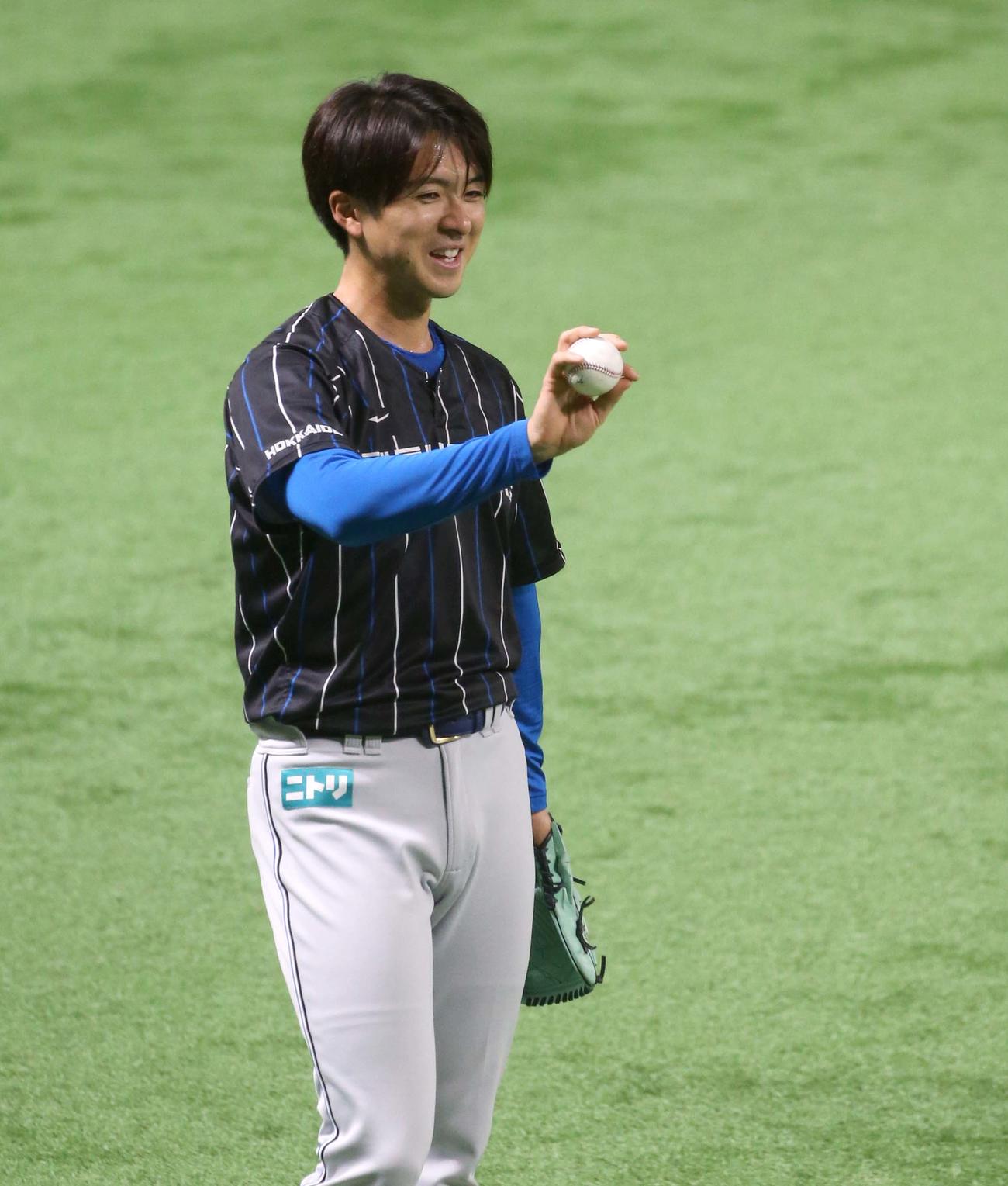 ホーム開幕で先発予定の日本ハム上沢