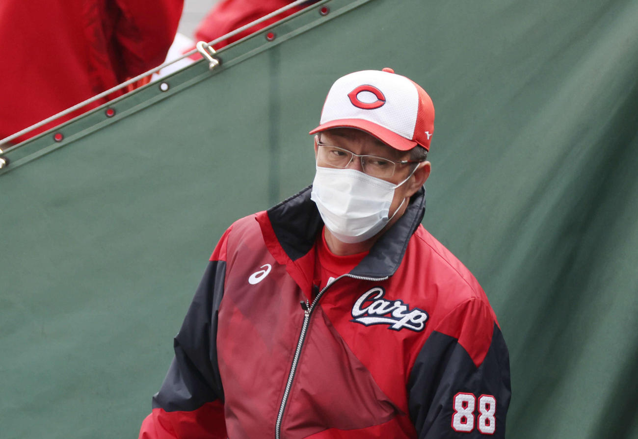 広島佐々岡真司監督（2021年11月撮影）