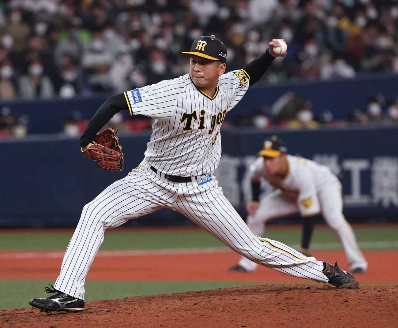 阪神渡辺雄大（2022年3月26日撮影）