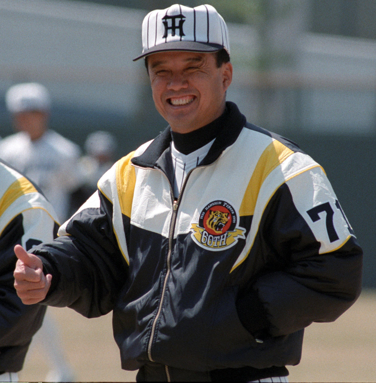 阪神中村勝広監督（95年4月撮影）
