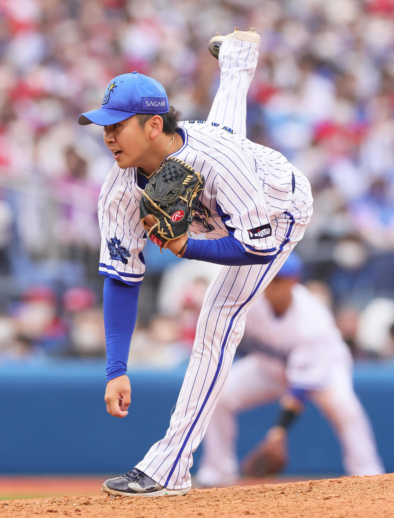 DeNA山崎康晃（2022年3月27日撮影）
