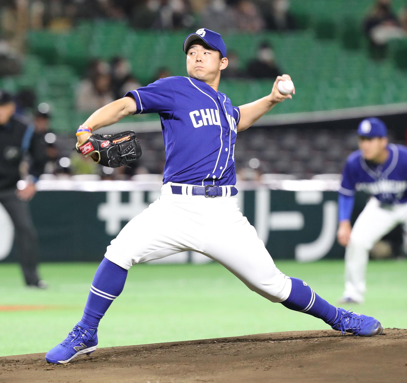 中日小笠原慎之介（2022年3月2日撮影）