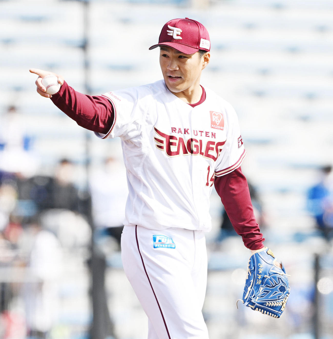 楽天則本昂大（2022年3月11日撮影）