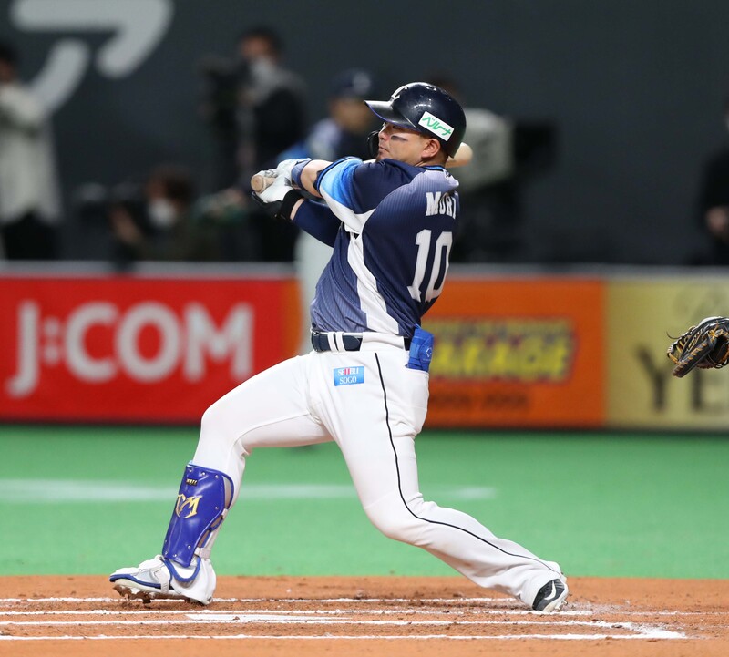 西武森友哉（2022年3月30日撮影）