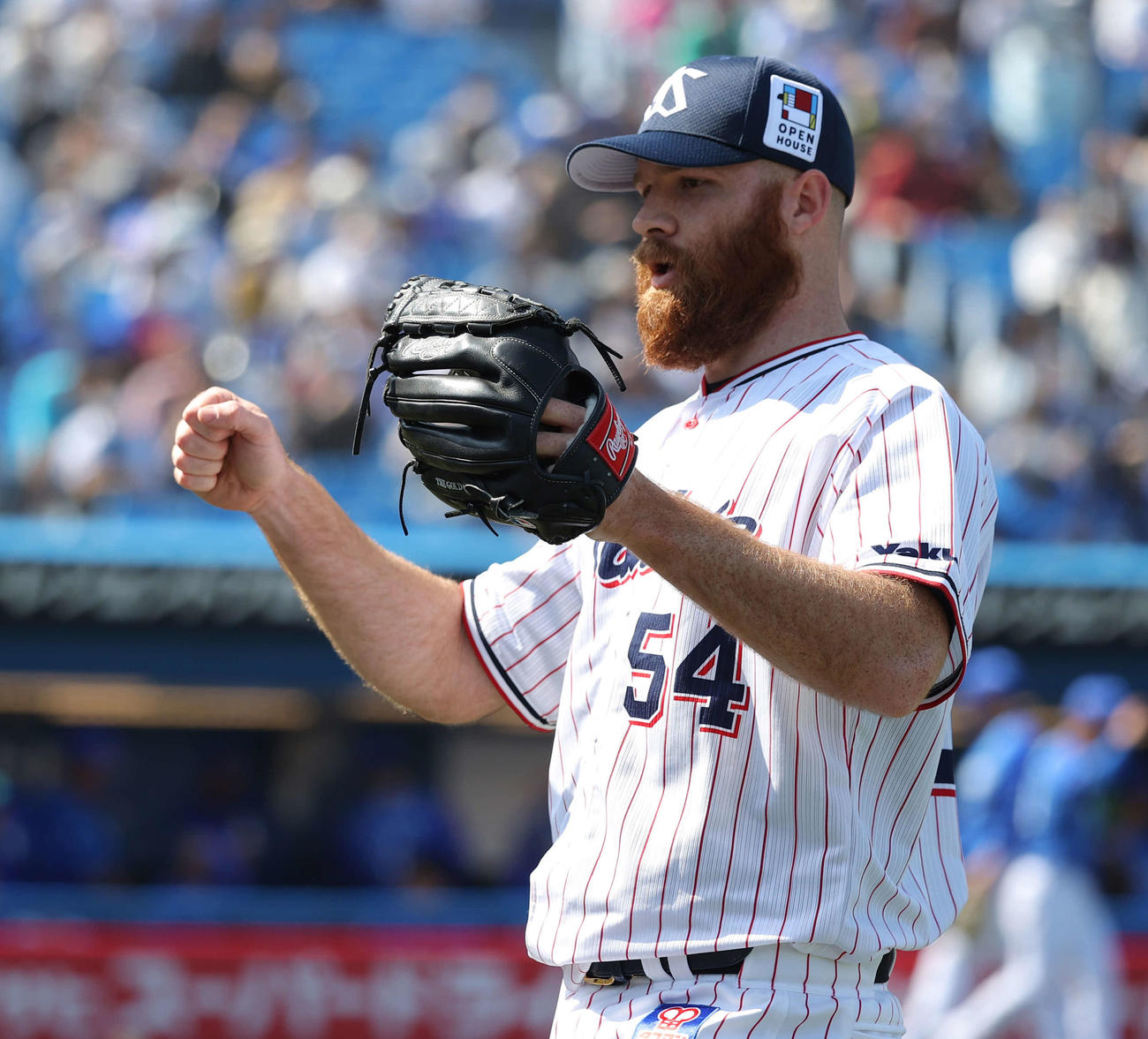 ヤクルト・サイスニード（2022年3月15日撮影）
