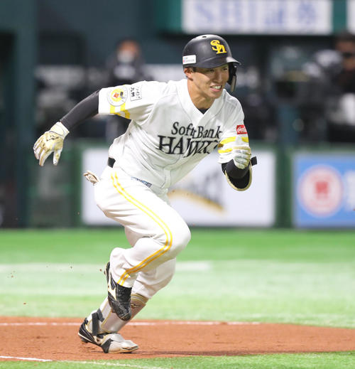 ソフトバンク】4位野村勇がプロ初スタメンで初安打「とにかく必死に