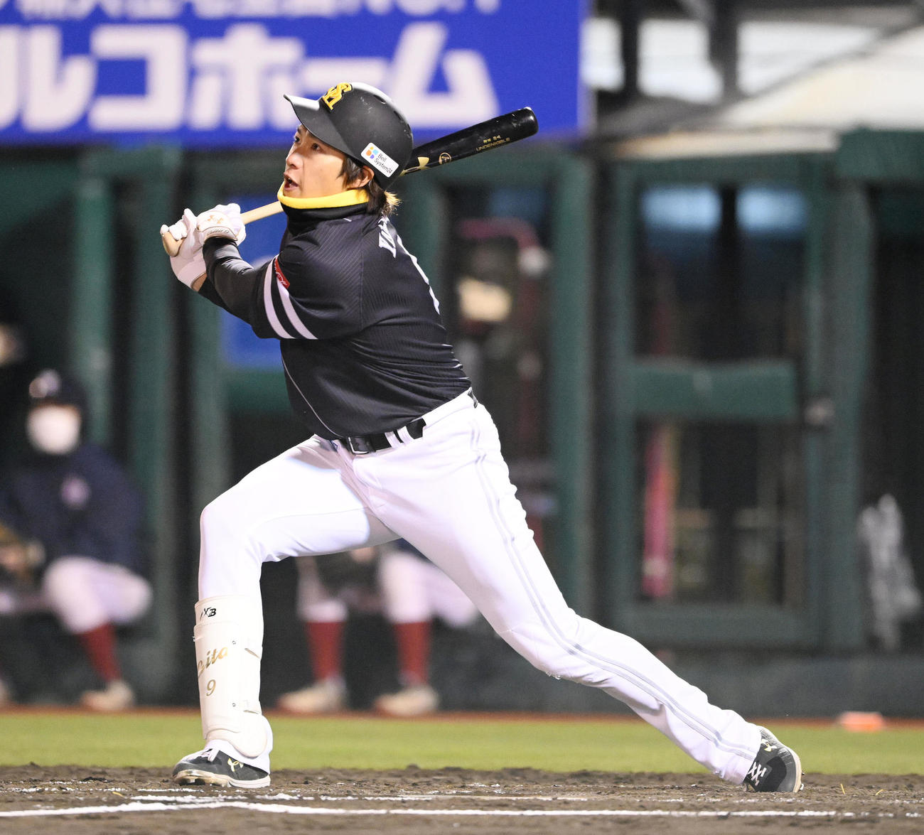 柳田悠岐（2022年4月1日撮影）