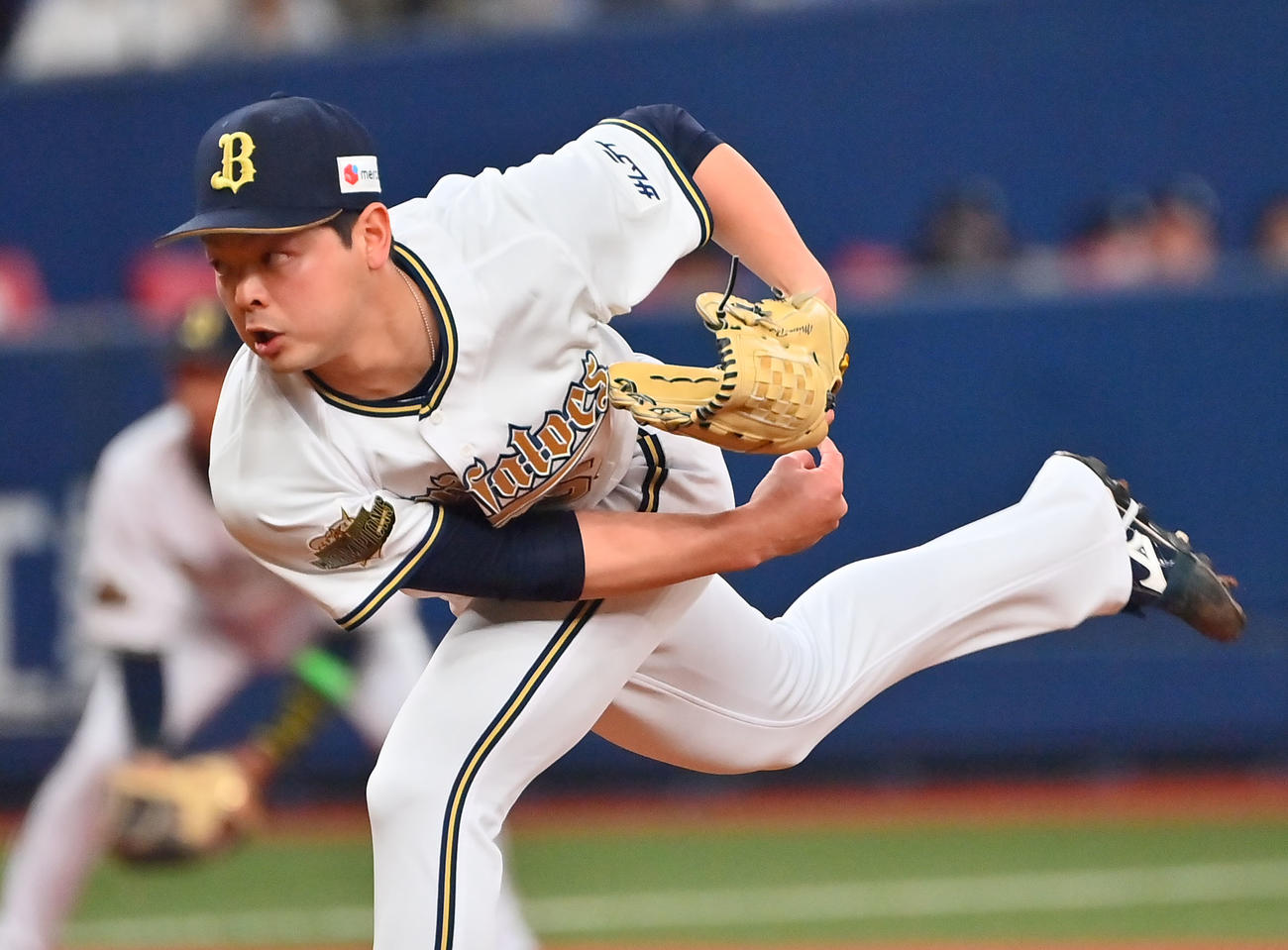 オリックス黒木優太（2022年3月29日撮影）