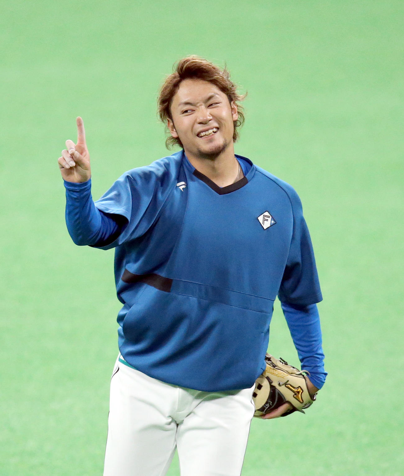 日本ハム伊藤大海（2022年3月31日撮影）