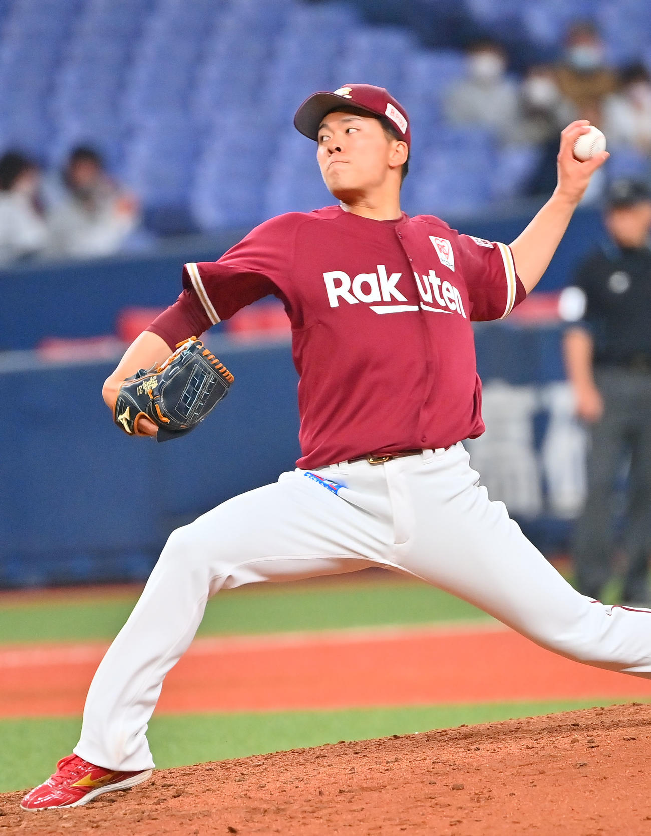 楽天早川隆久（2022年3月30日撮影）
