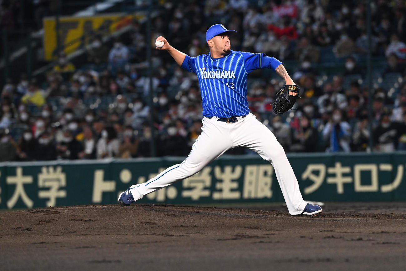 DeNAロメロ（2022年4月5日撮影）