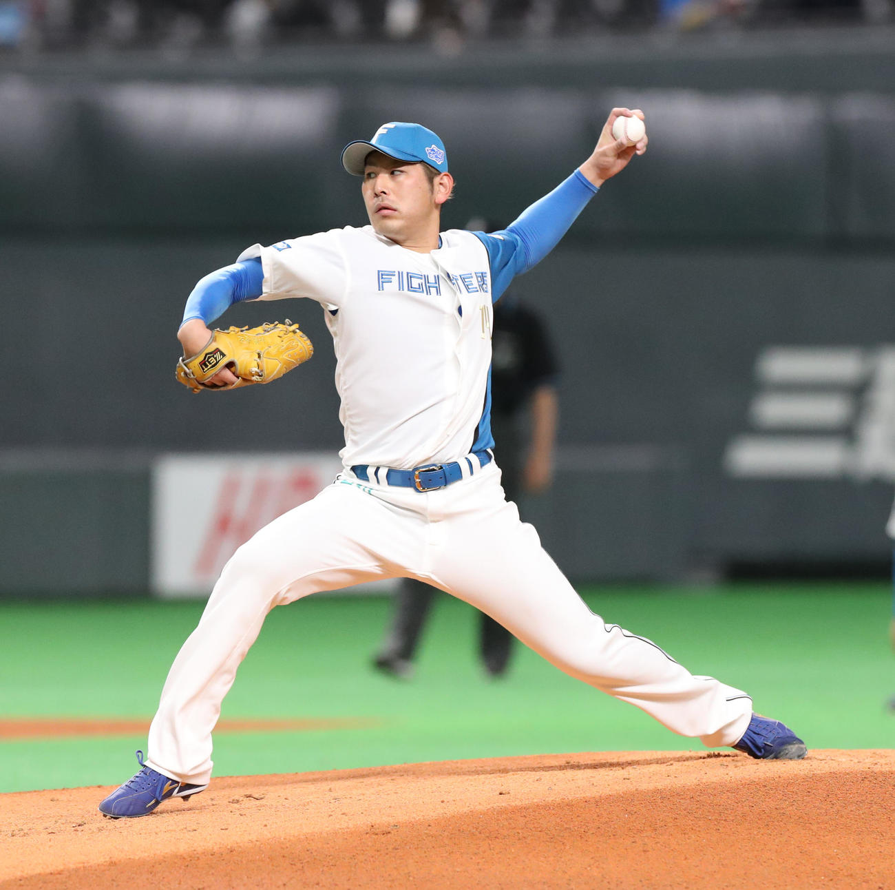 日本ハム加藤貴之（2022年4月6日撮影）