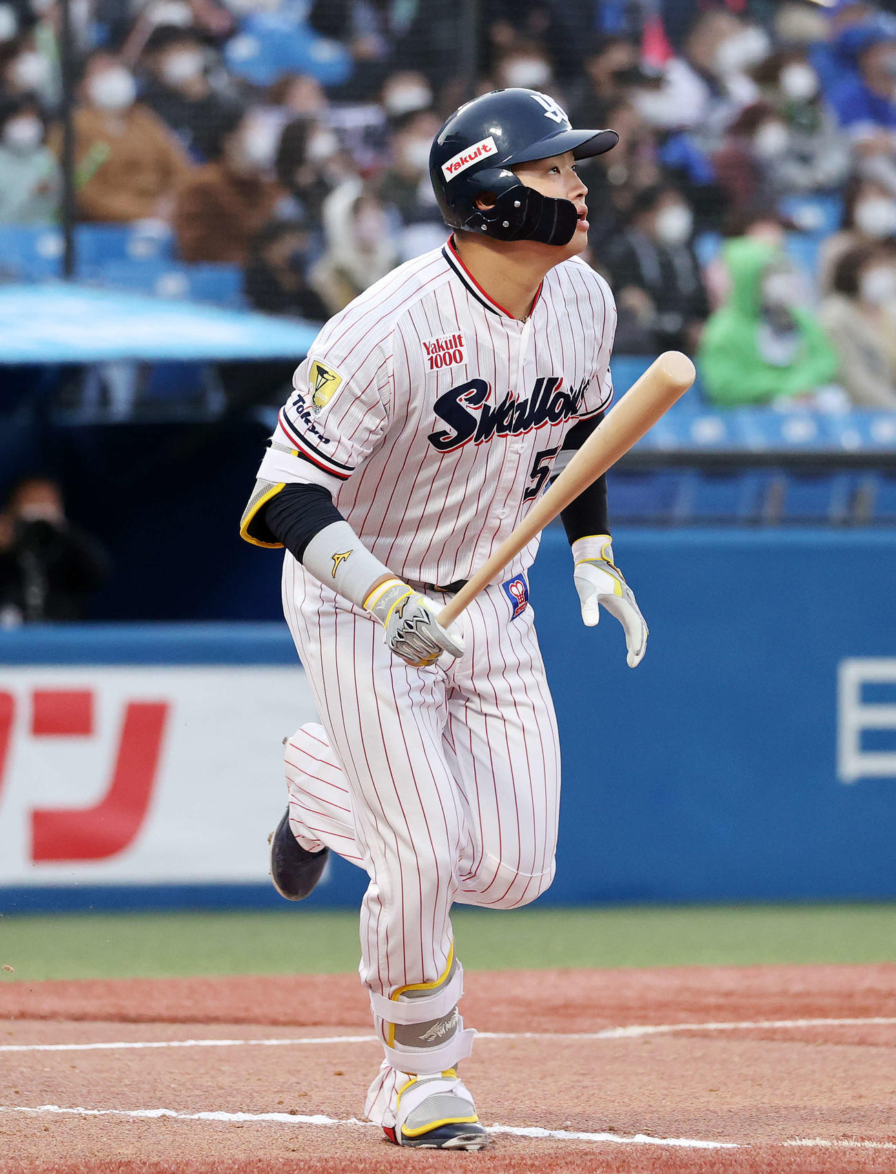 ヤクルト村上宗隆（2022年4月2日撮影）
