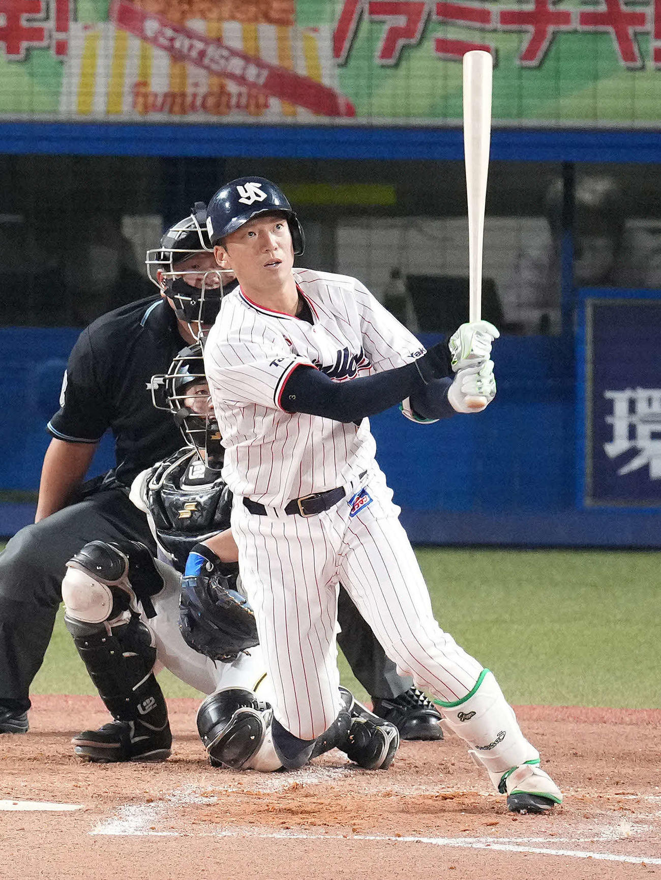 ヤクルト西浦直亨（2021年10月8日撮影）