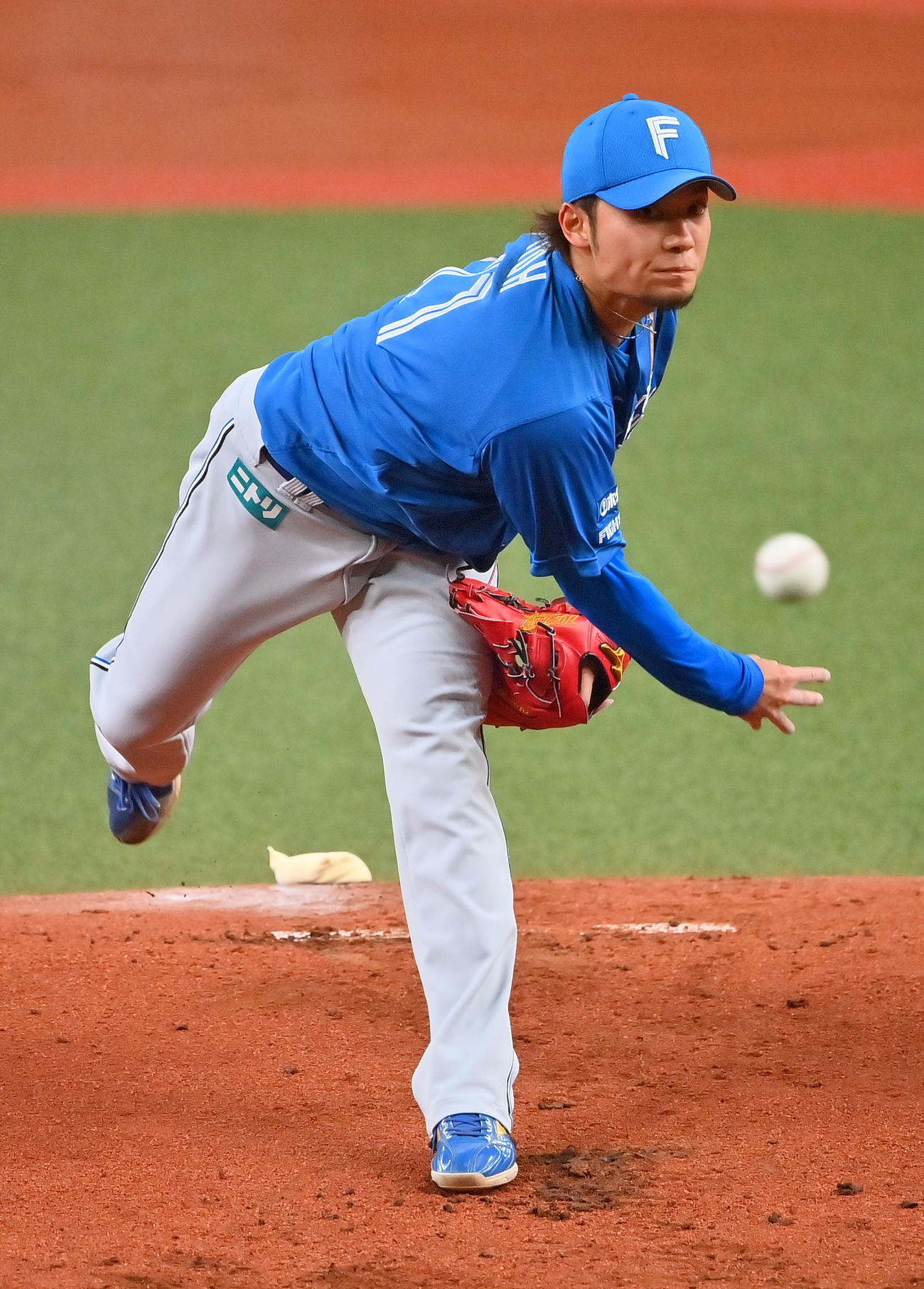 日本ハム伊藤大海（2022年4月2日撮影）