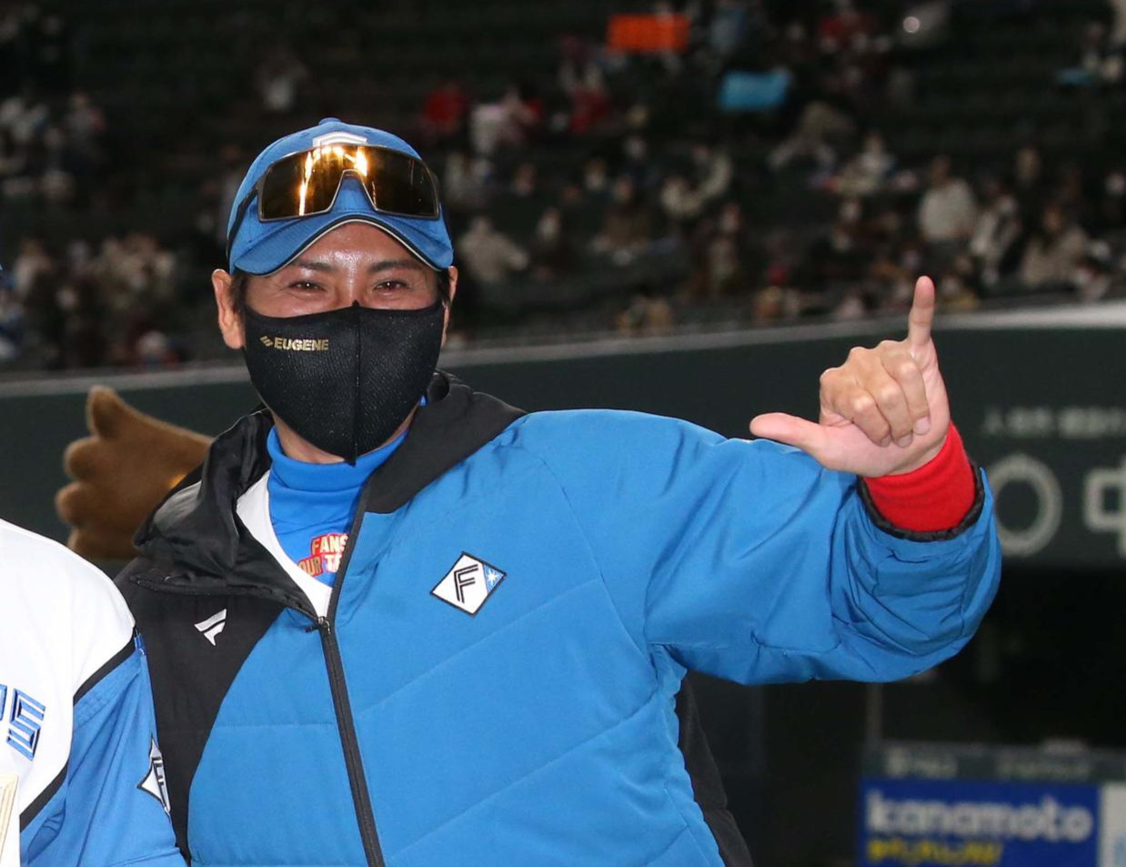 日本ハム新庄剛志監督（22年4月）
