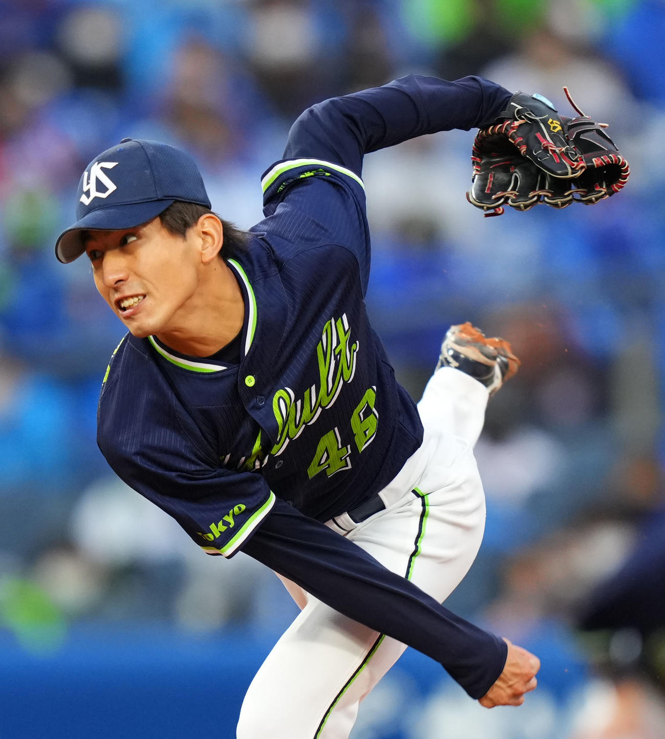 ヤクルト金久保優斗（2021年10月17日撮影）