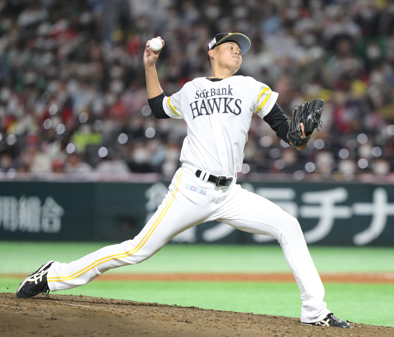 ソフトバンク椎野新（2022年3月撮影）
