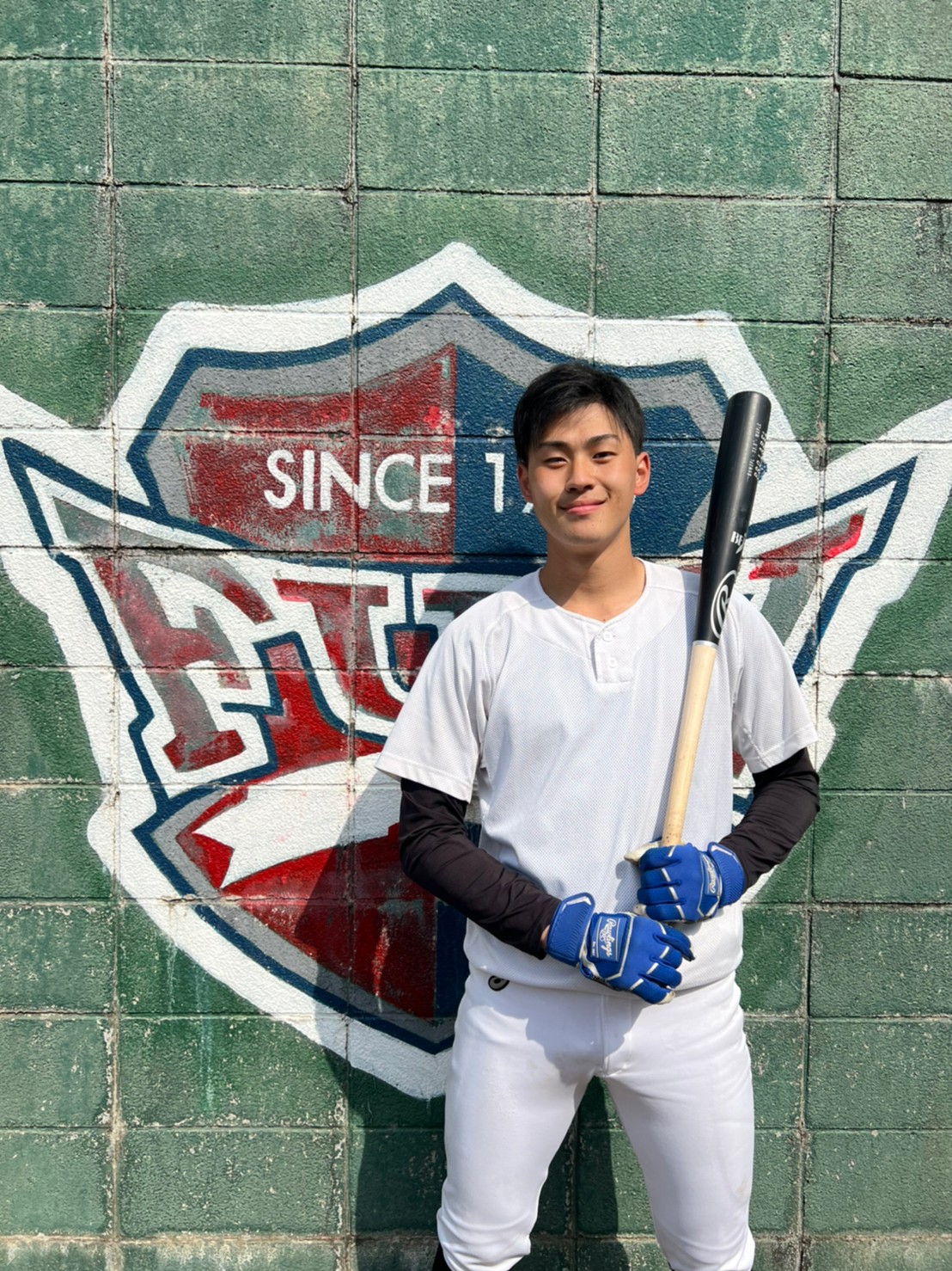 チームの勝利のため、自分のプレーを思う存分に発揮することを誓った川村（提供・富士大野球部）
