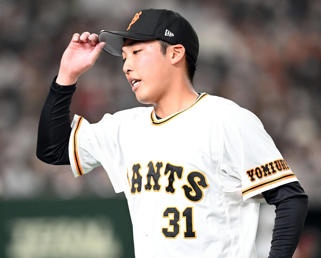 巨人赤星優志（2022年3月20日撮影）