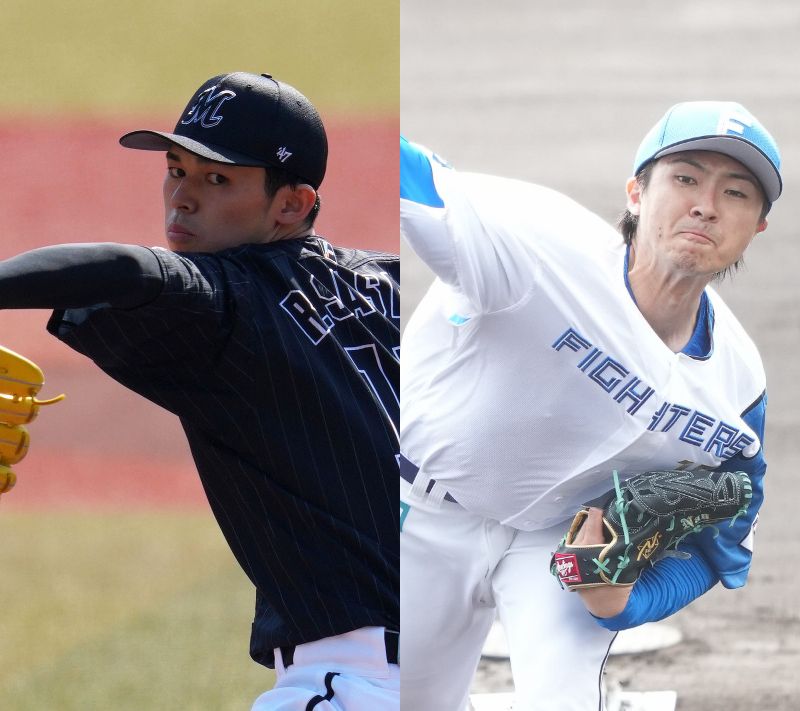 先発予定の佐々木朗と上沢