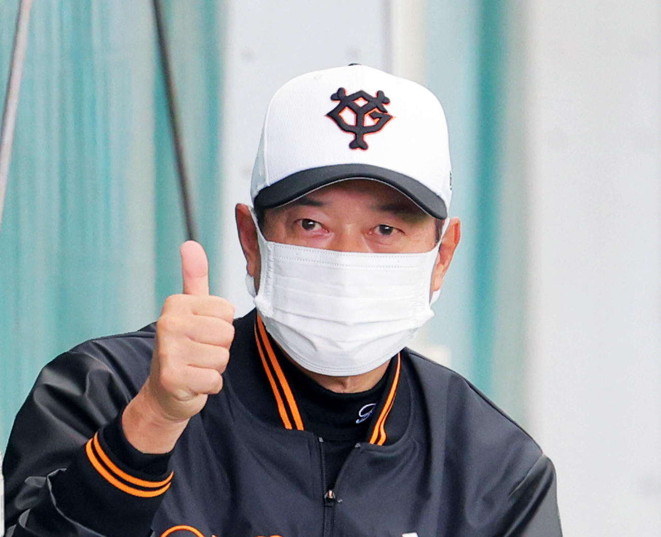 巨人原監督（2022年2月17日撮影）