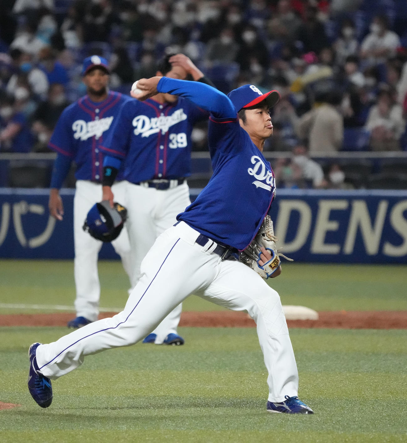 中日根尾昂（2022年4月2日撮影）