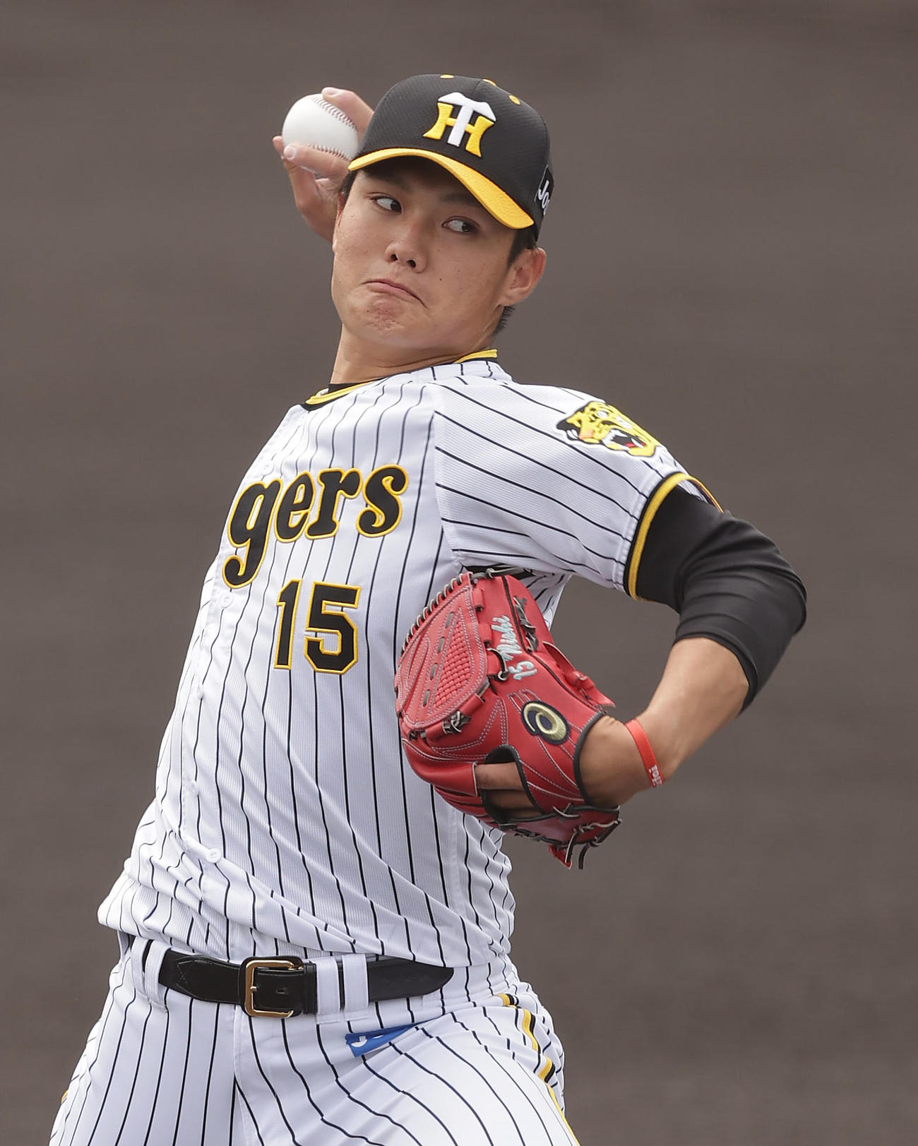 阪神西純矢（2022年3月29日撮影）