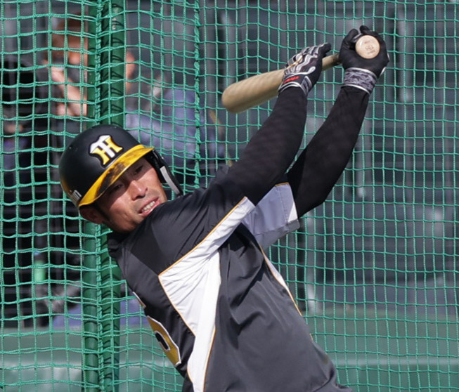 阪神江越大賀（2021年11月23日撮影）