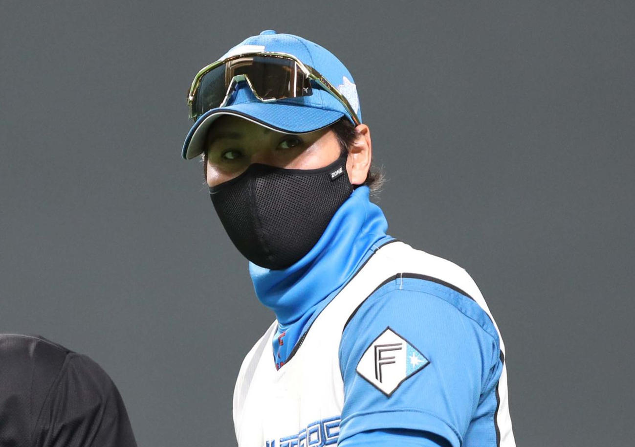 日本ハム新庄監督（2022年4月24日撮影）