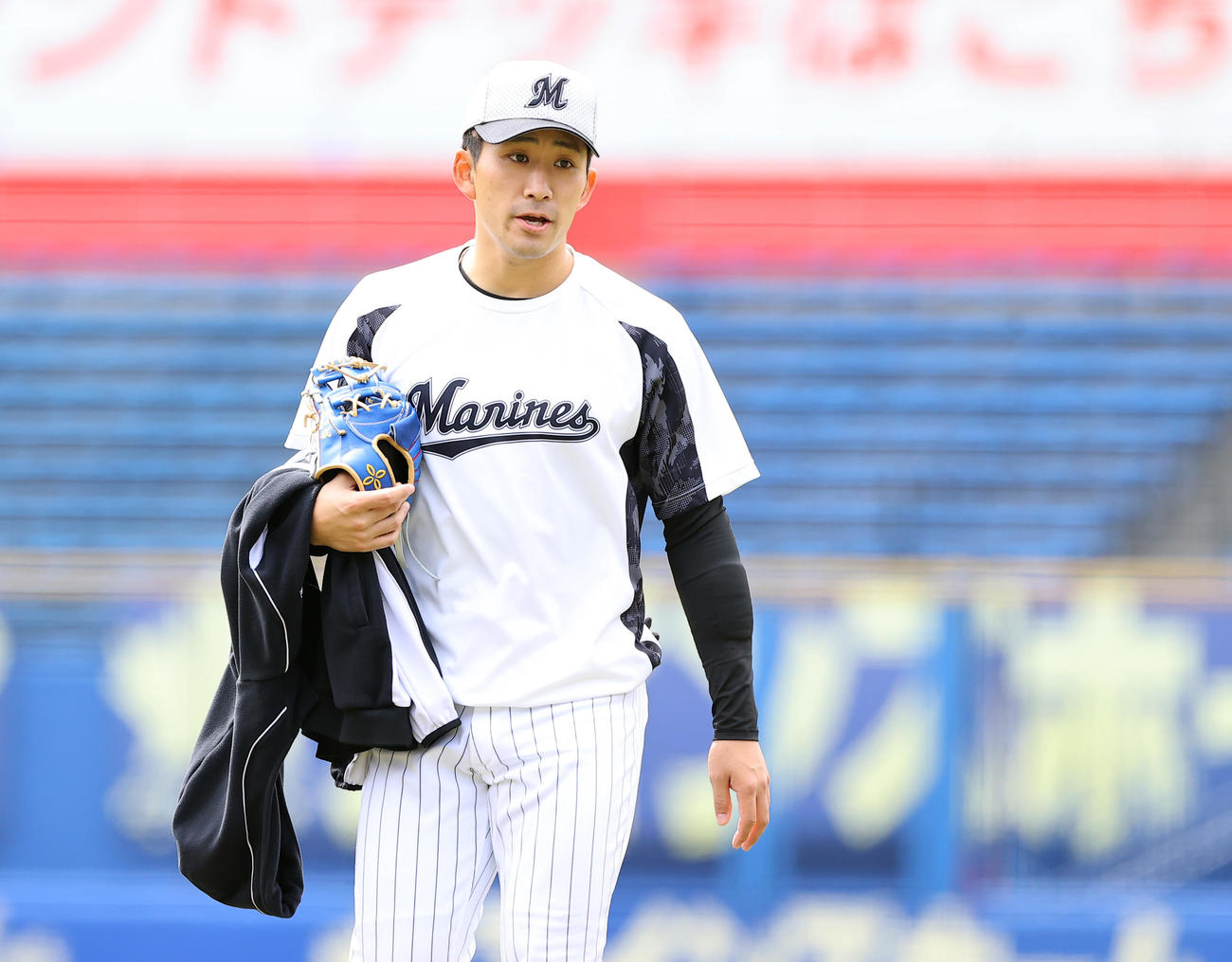 ロッテ小島和哉（2022年3月31日撮影）
