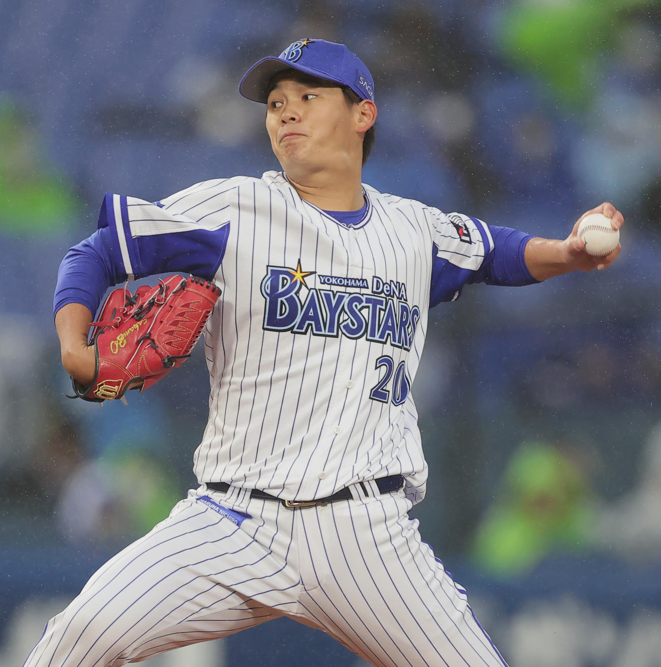 DeNA坂本裕哉（2022年4月15日撮影）