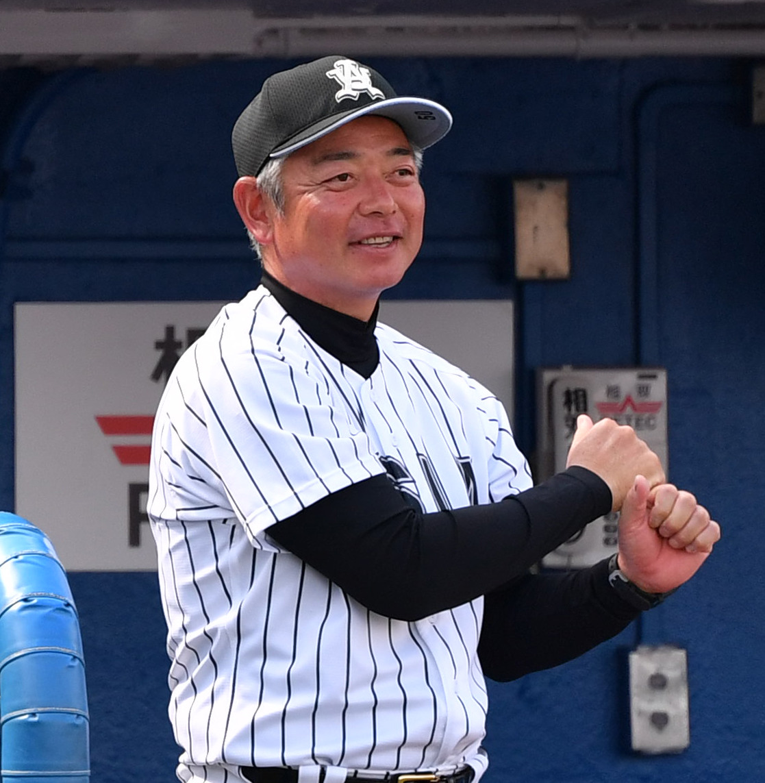 亜大・生田勉監督（2018年10月10日撮影）