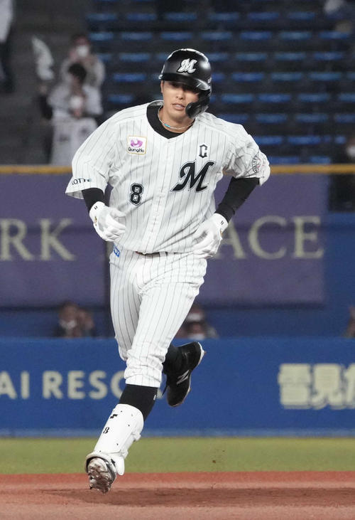 ロッテ】中村奨吾、一時逆転の1号3ラン「久しぶりのホームランが逆転