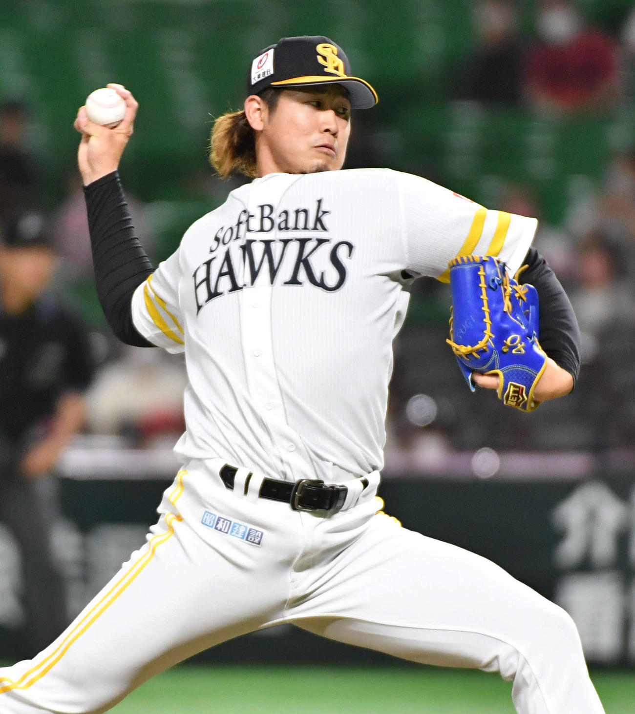 ソフトバンク対西武　ソフトバンク先発の杉山（撮影・岩下翔太）
