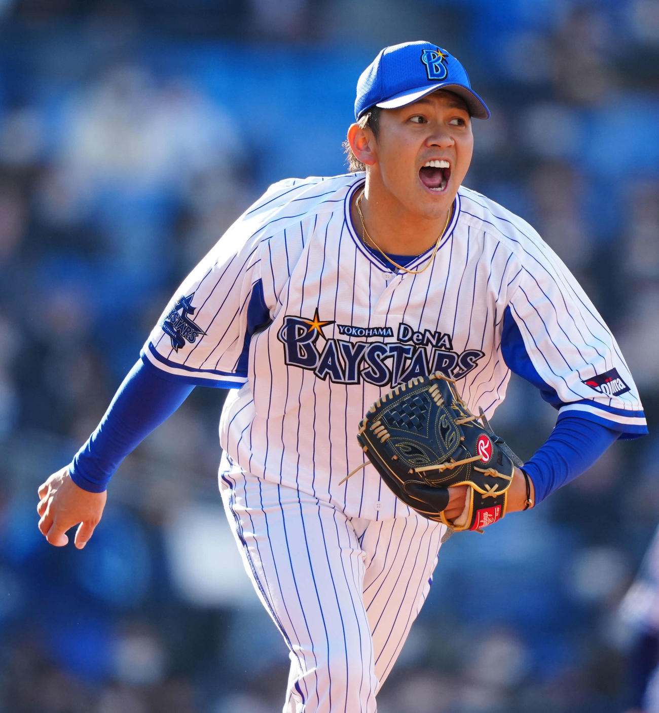 DeNA山崎康晃（2022年3月6日撮影）