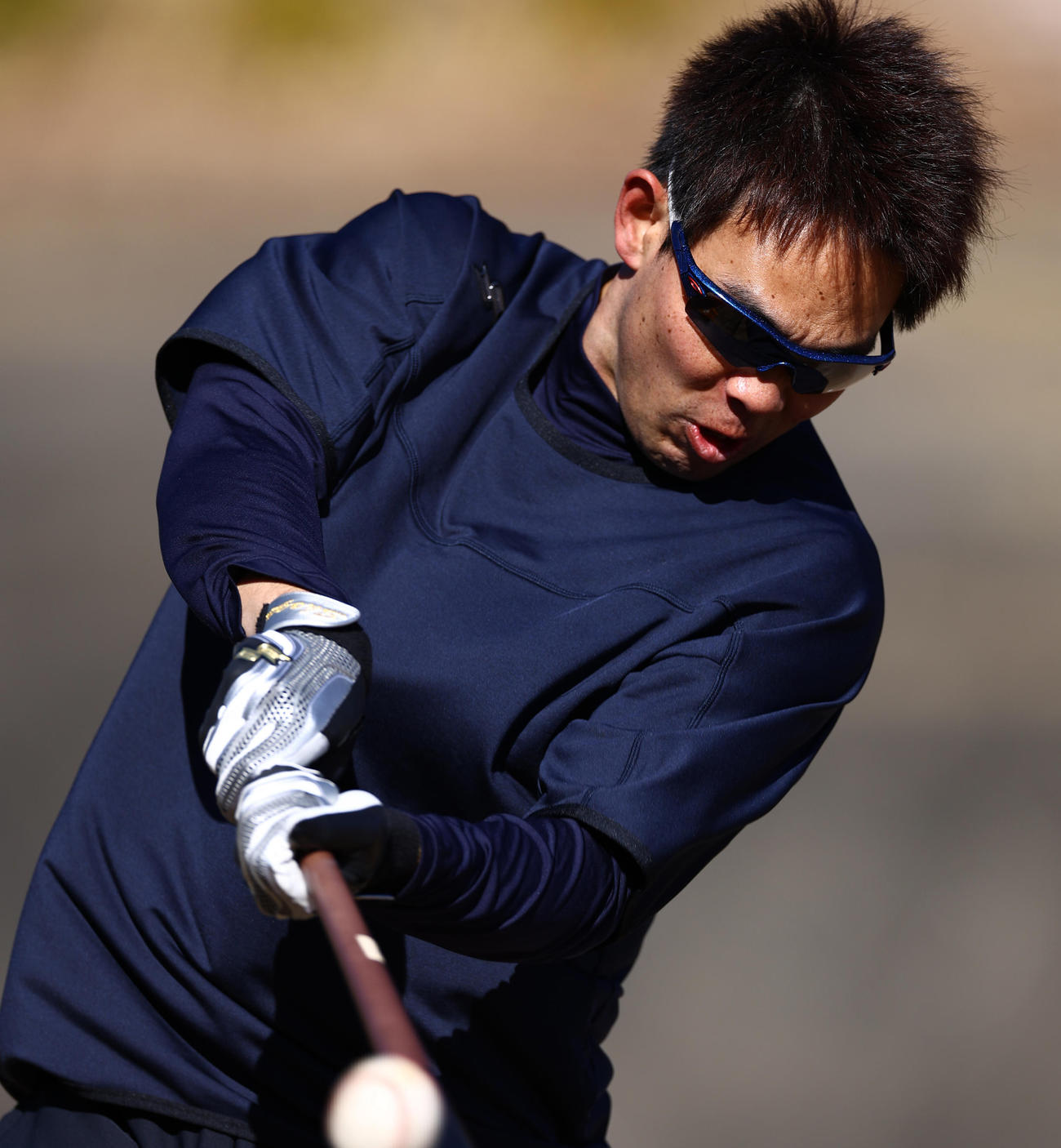 秋山翔吾（2022年1月撮影）