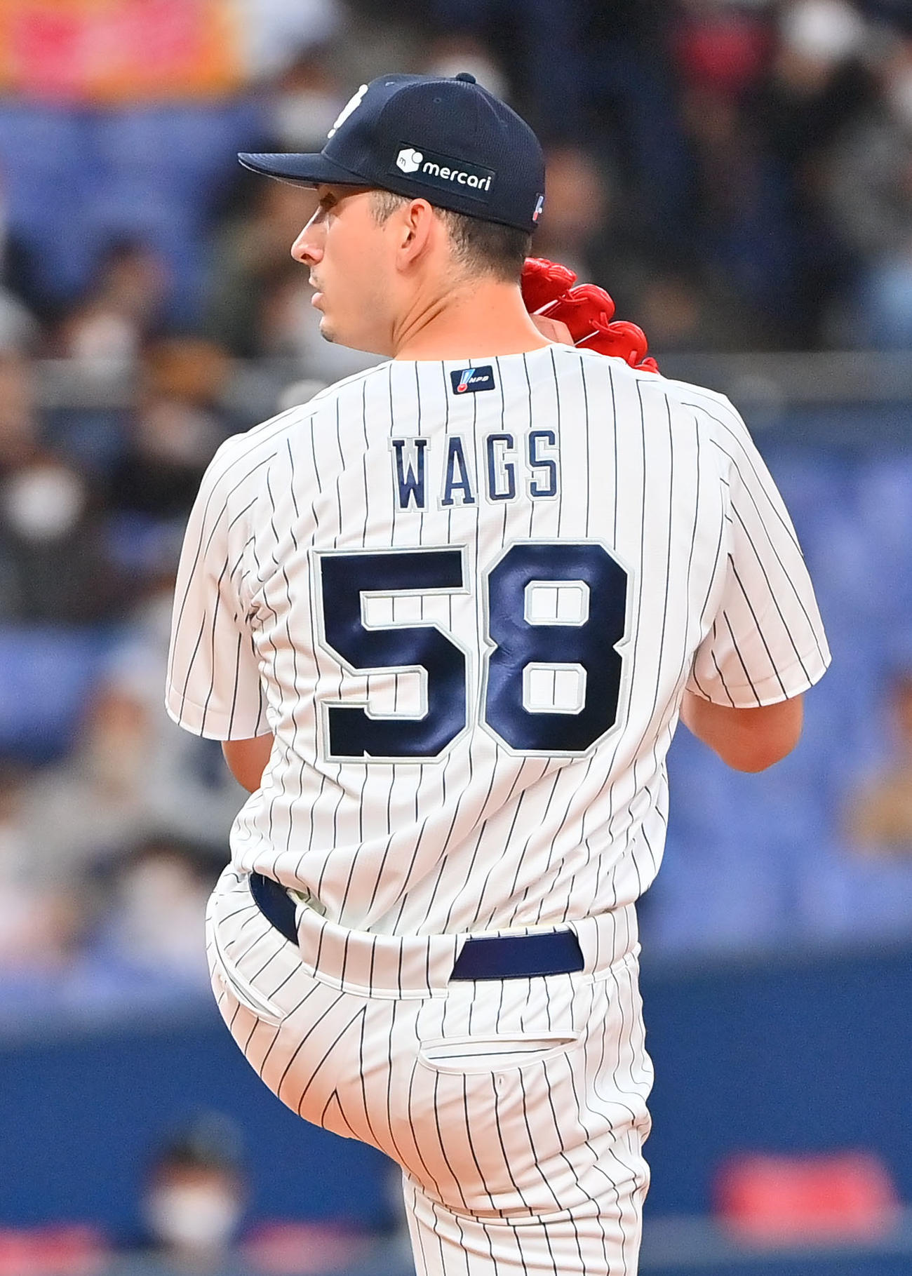 オリックス対西武　ワゲスパック　ニックネーム（撮影・和賀正仁）