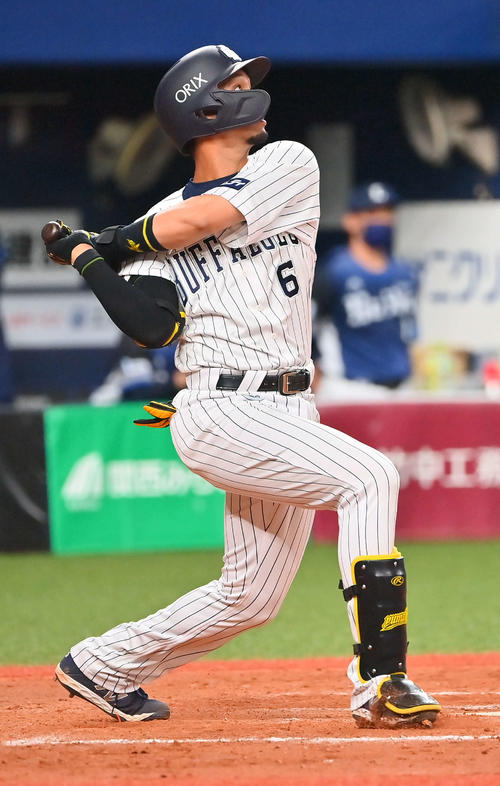 オリックス】背中に「WILL」の宗佑磨がオリっこデーにサヨナラ打「必死