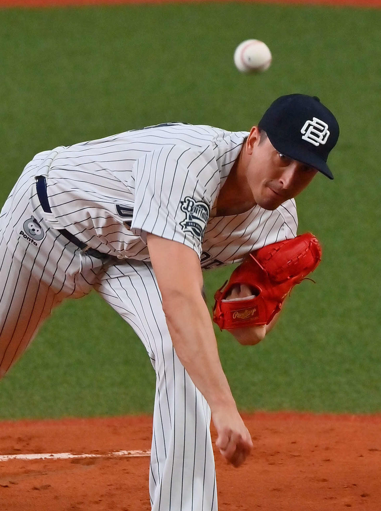 オリックス対西武　オリックス先発のワゲスパック（撮影・和賀正仁）