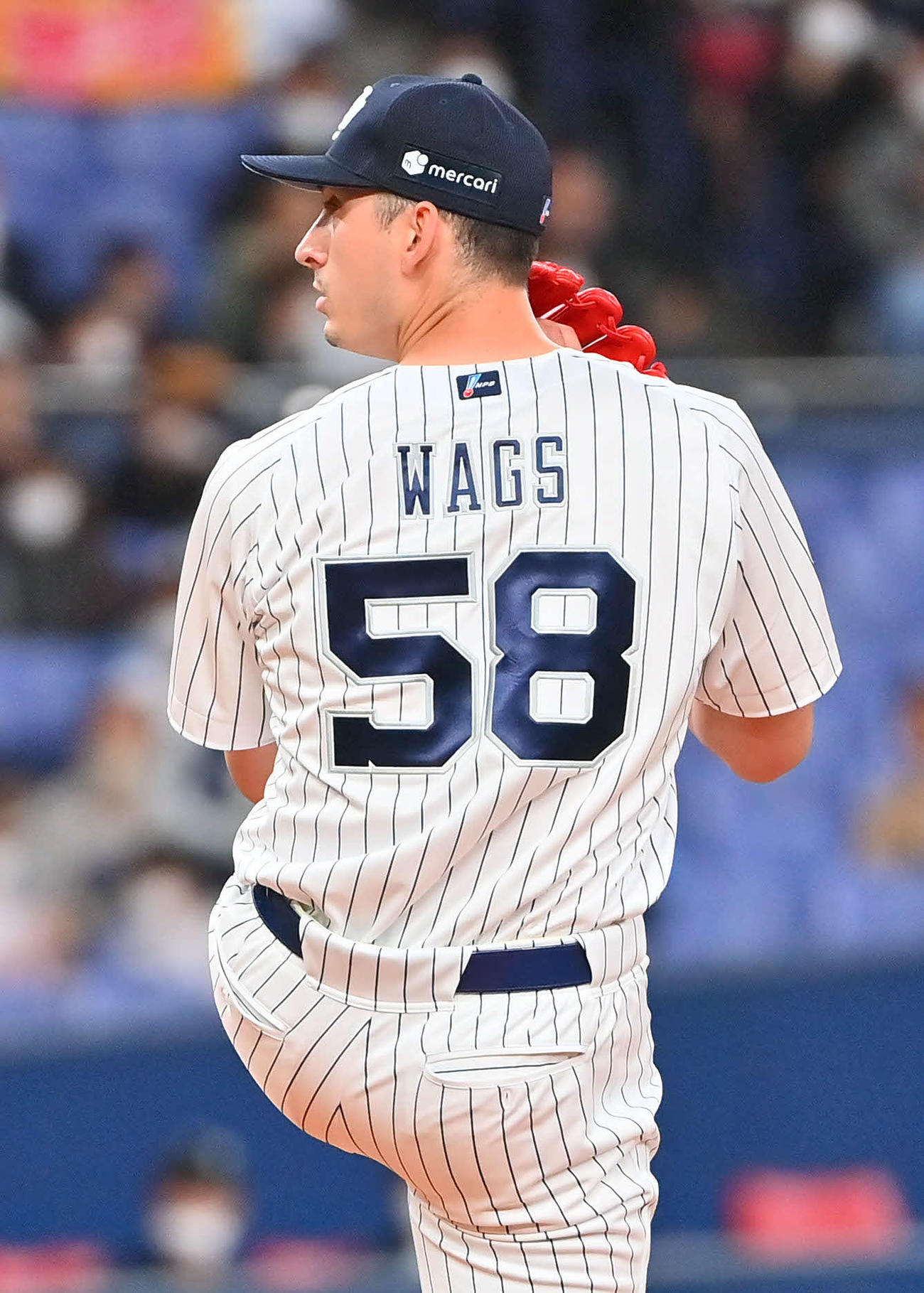 オリックス対西武　ワゲスパック　ニックネーム（撮影・和賀正仁）