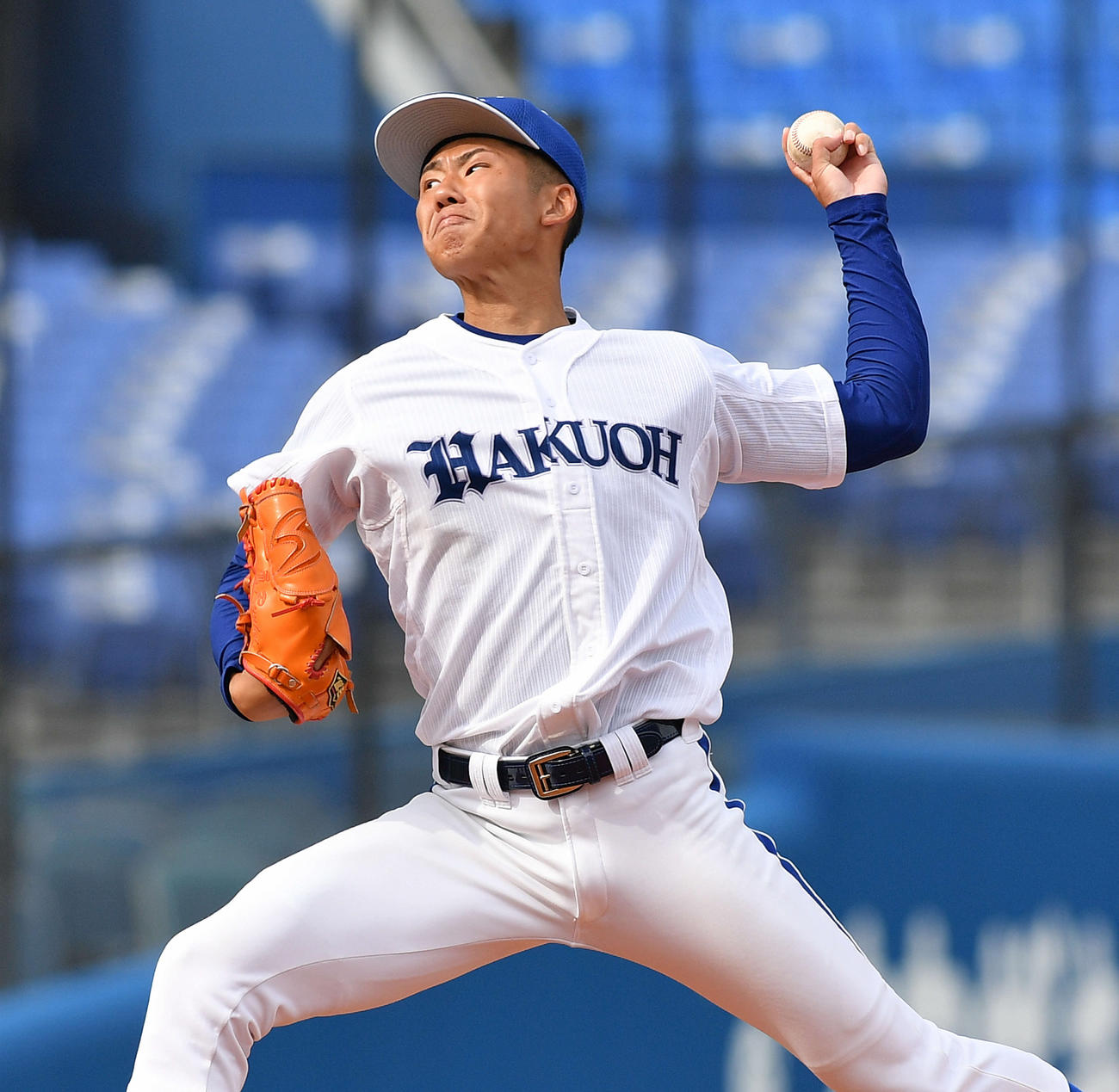 曽谷龍平投手（21年11月撮影）