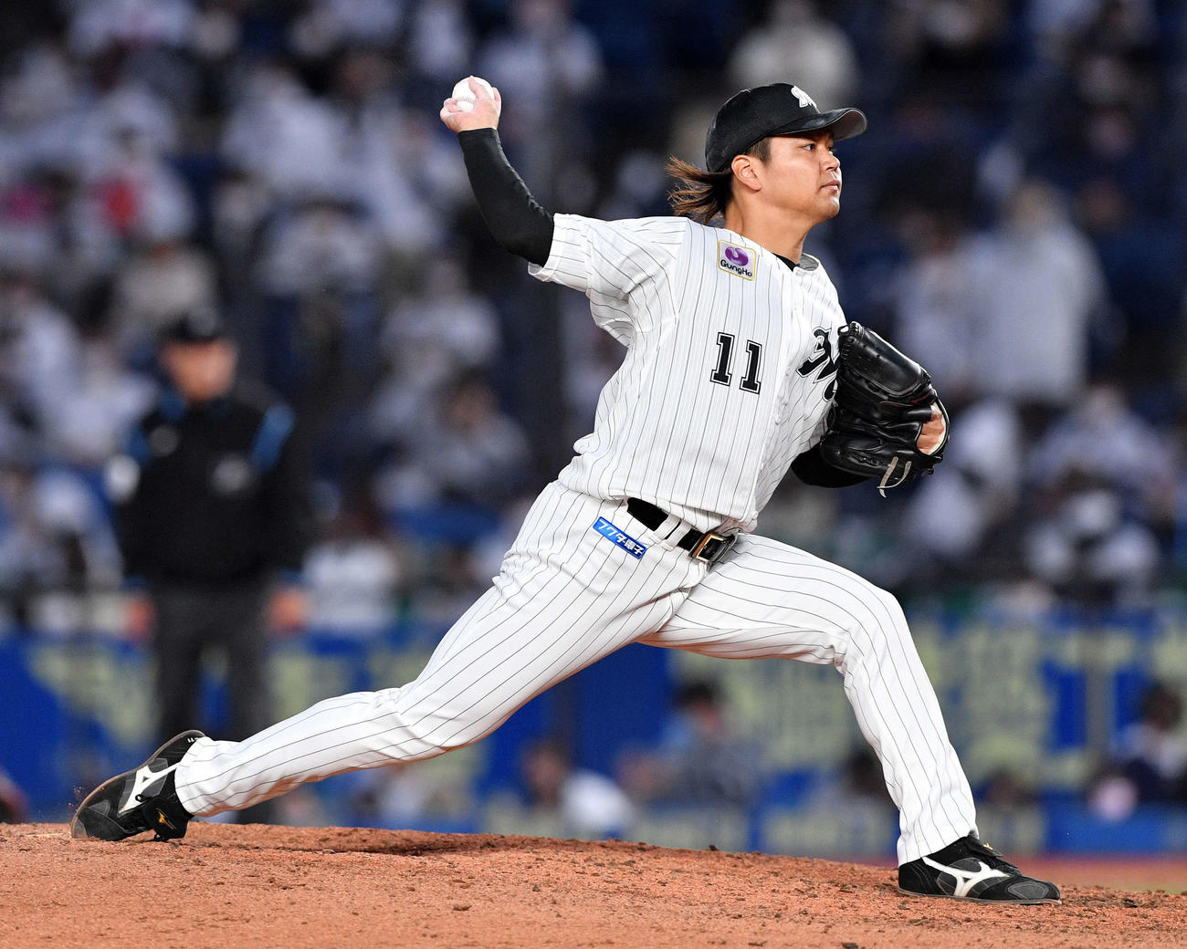 ロッテ佐々木千隼（2021年11月7日撮影）