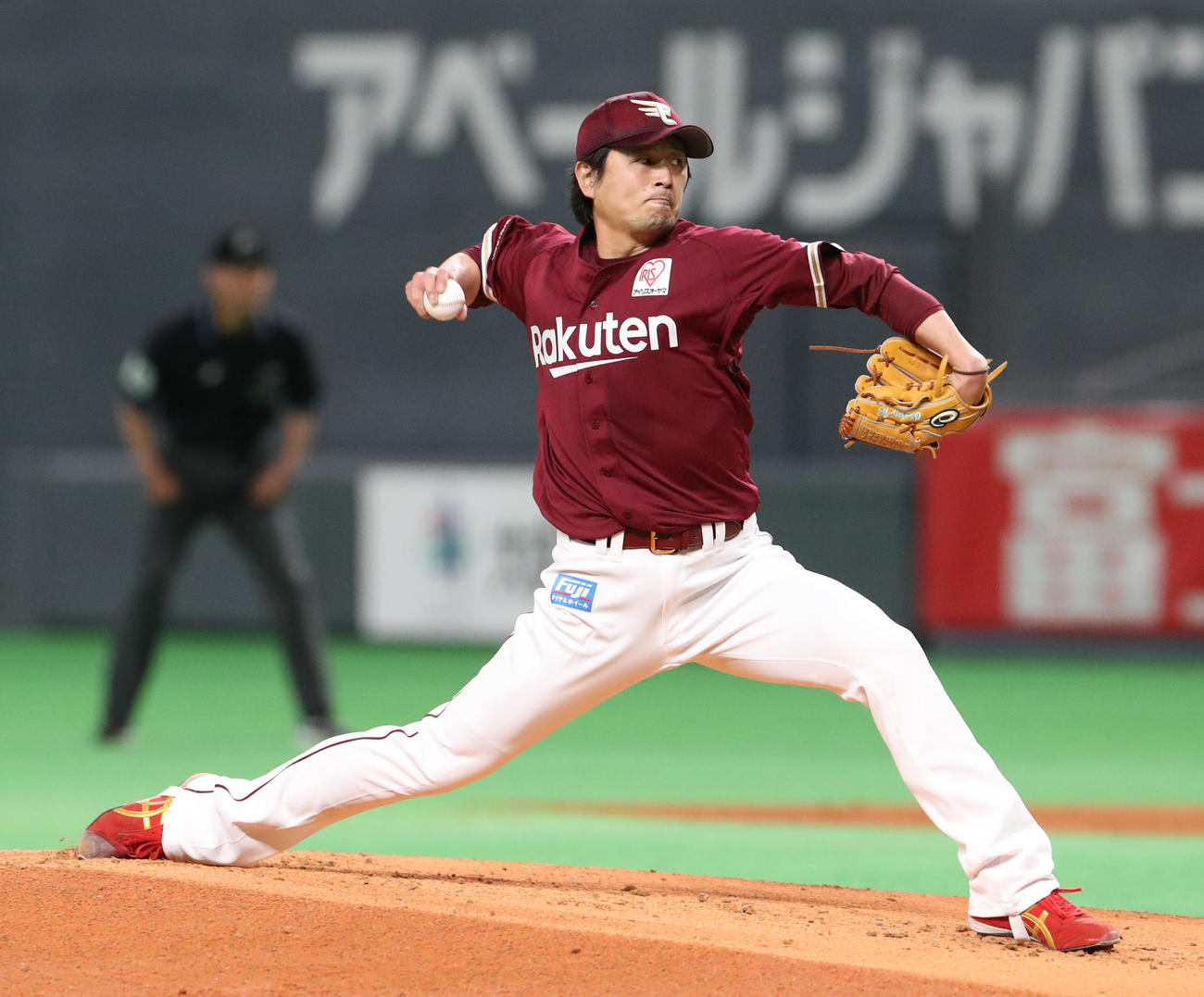 楽天涌井秀章（2022年4月9日撮影）