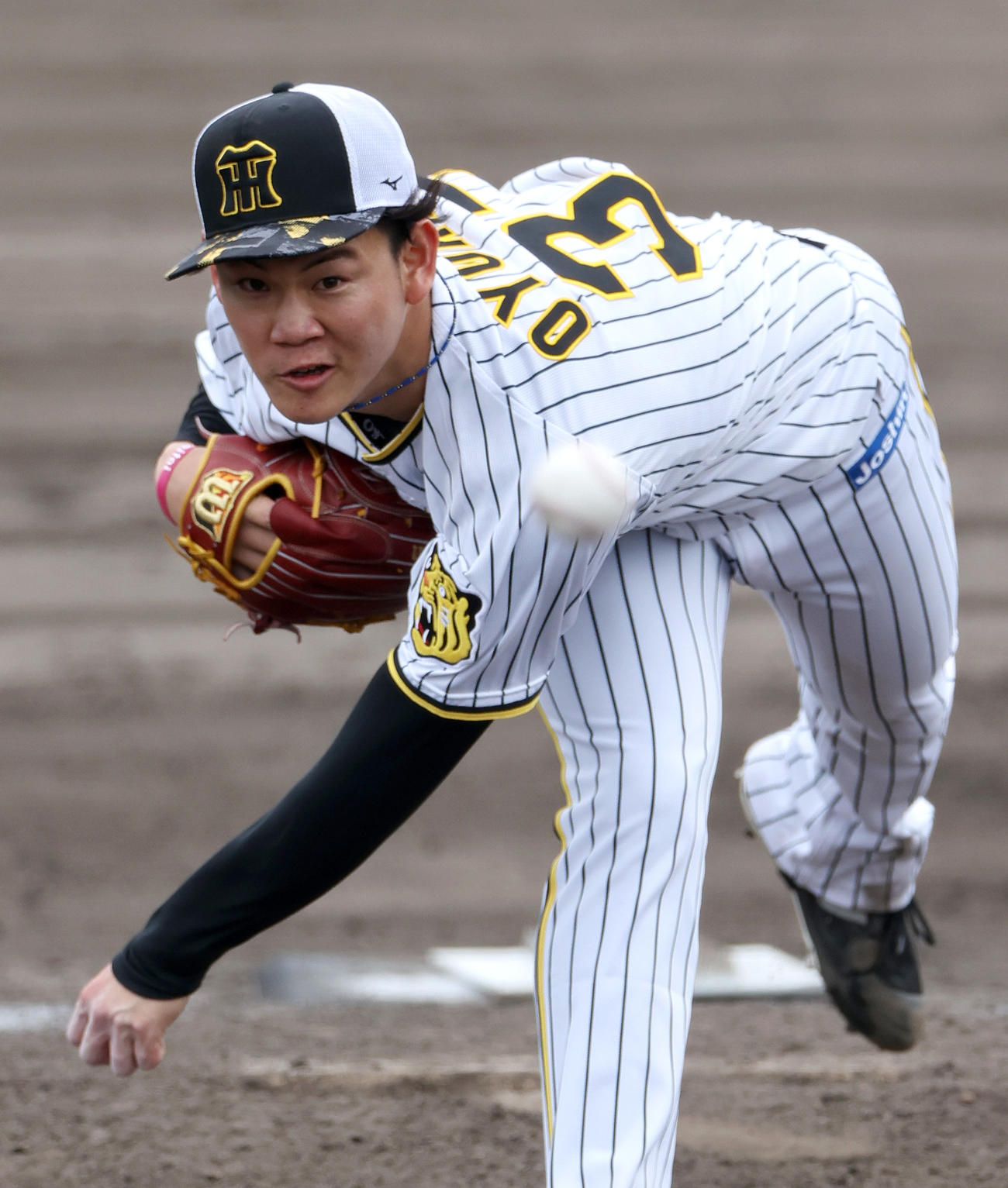 阪神及川雅貴（2022年4月27日撮影）